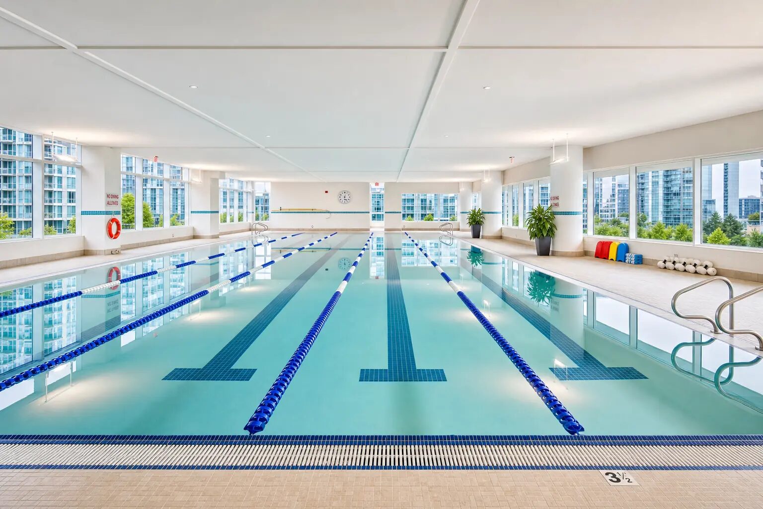 25-metre indoor pool