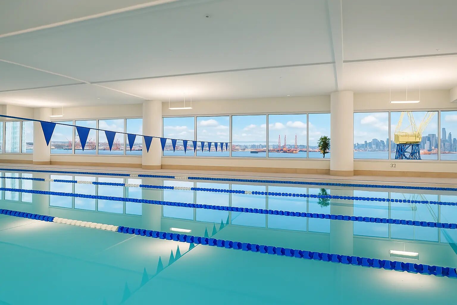25-metre indoor pool