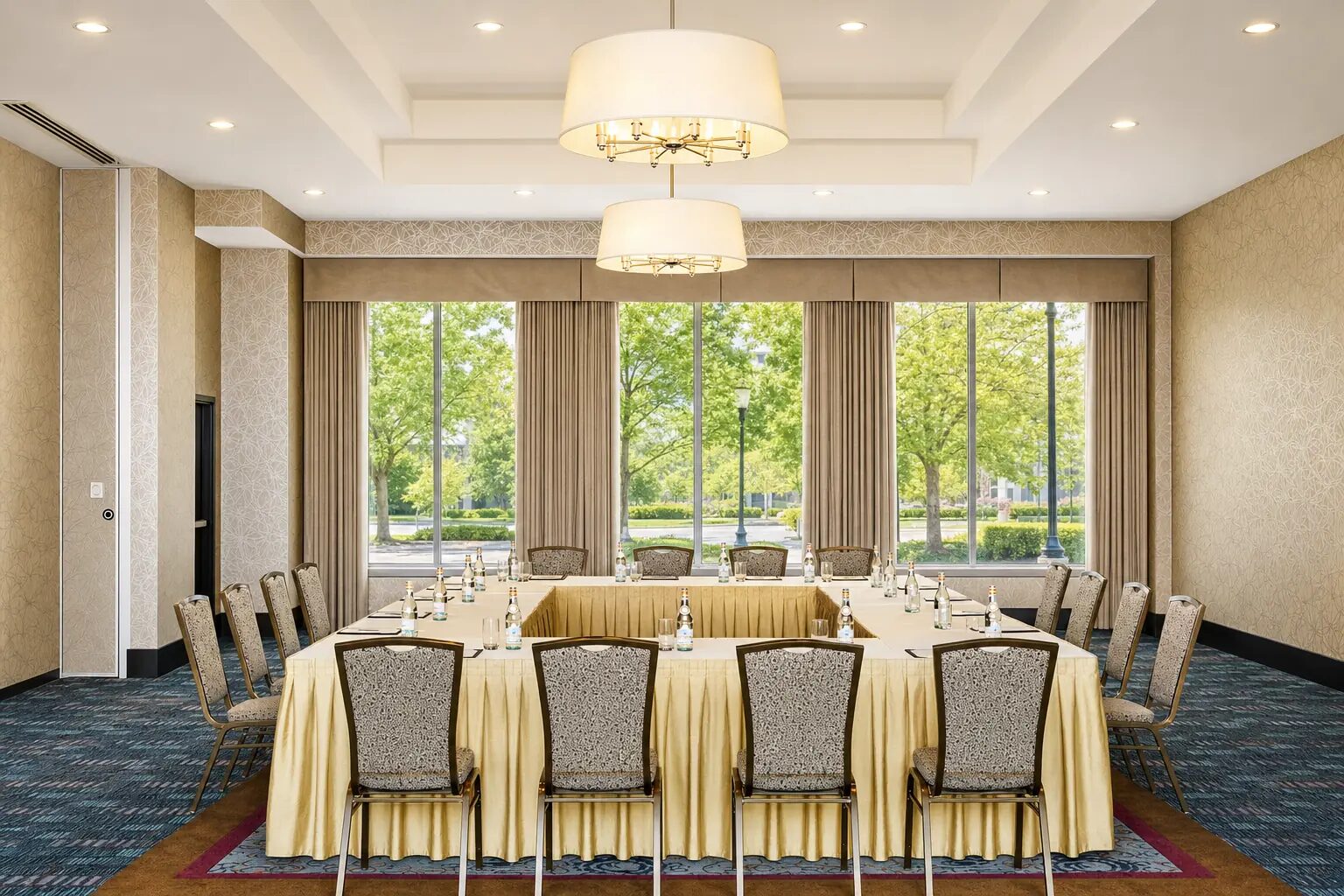 Corporate meeting and event space at Pinnacle Hotel at the Pier