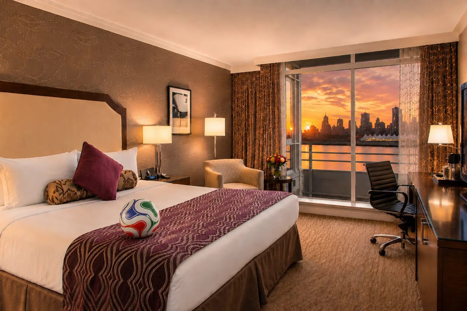 Ultimate Match Escape, Two-Night Stay + Three-Course Dinner at Pinnacle Hotel at the Pier, North Vancouver