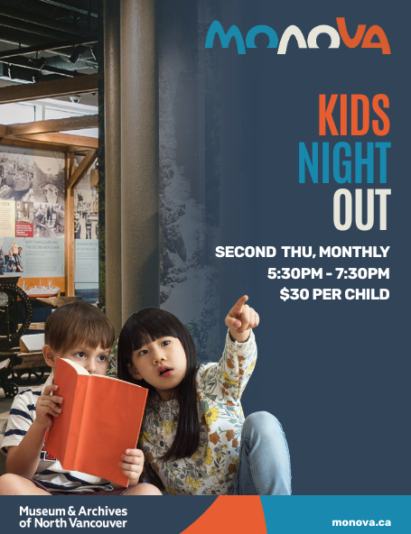 Kid’s Night Out – Diving Discoveries : Monova Museum of North Vancouver