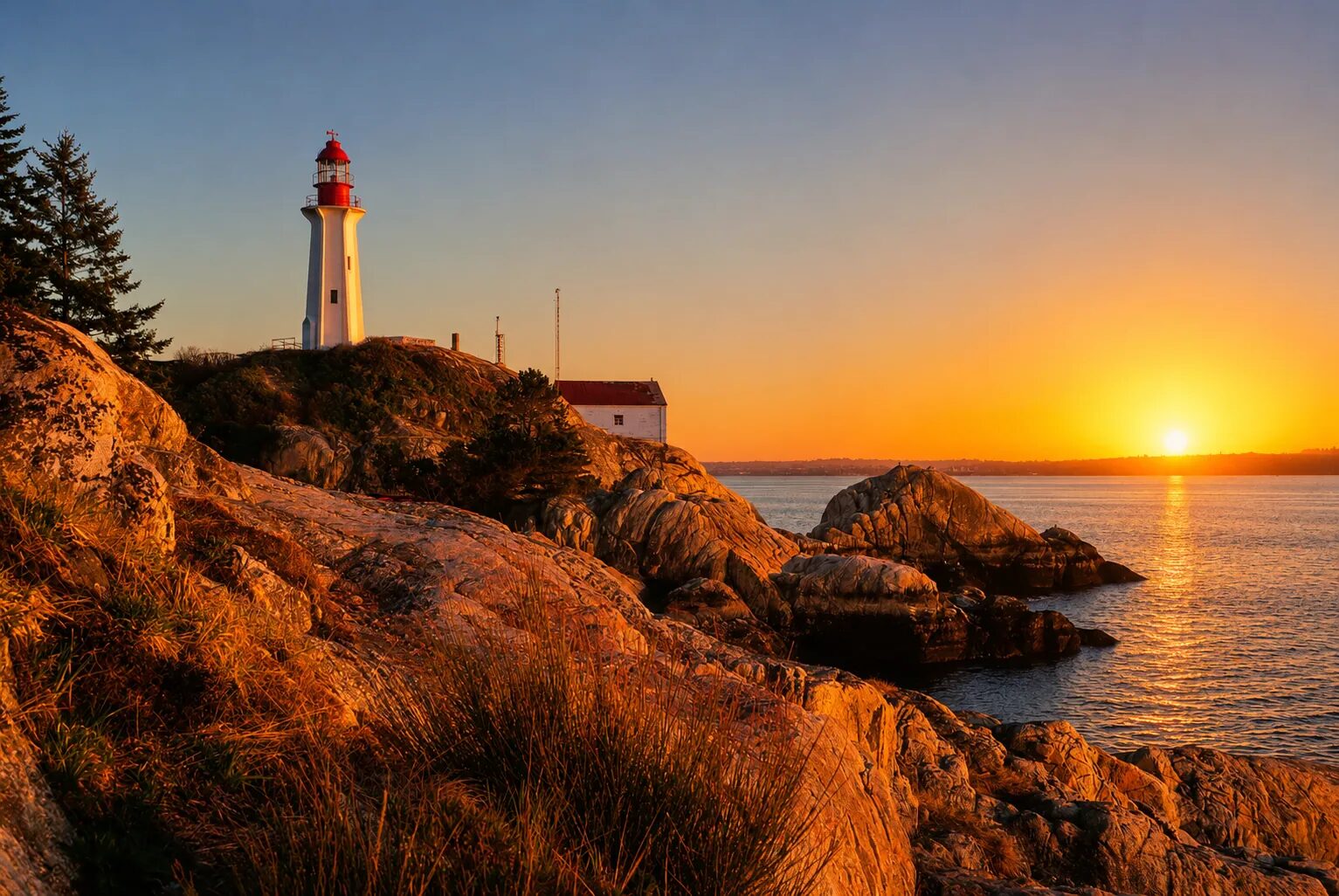 Lighthouse Park near Pinnacle Hotel at the Pier in North Vancouver