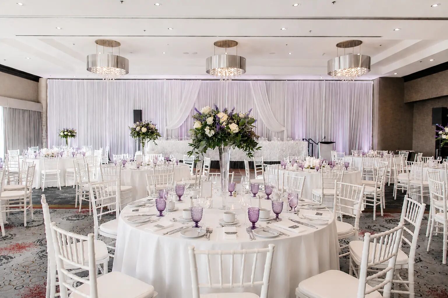 Waterfront wedding venue at Pinnacle Hotel at the Pier, North Vancouver